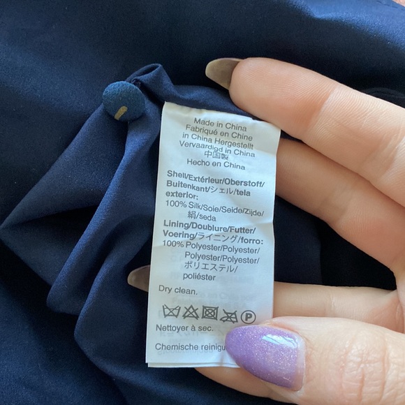 100% Silk Madewell Dress - Picture 5 of 5